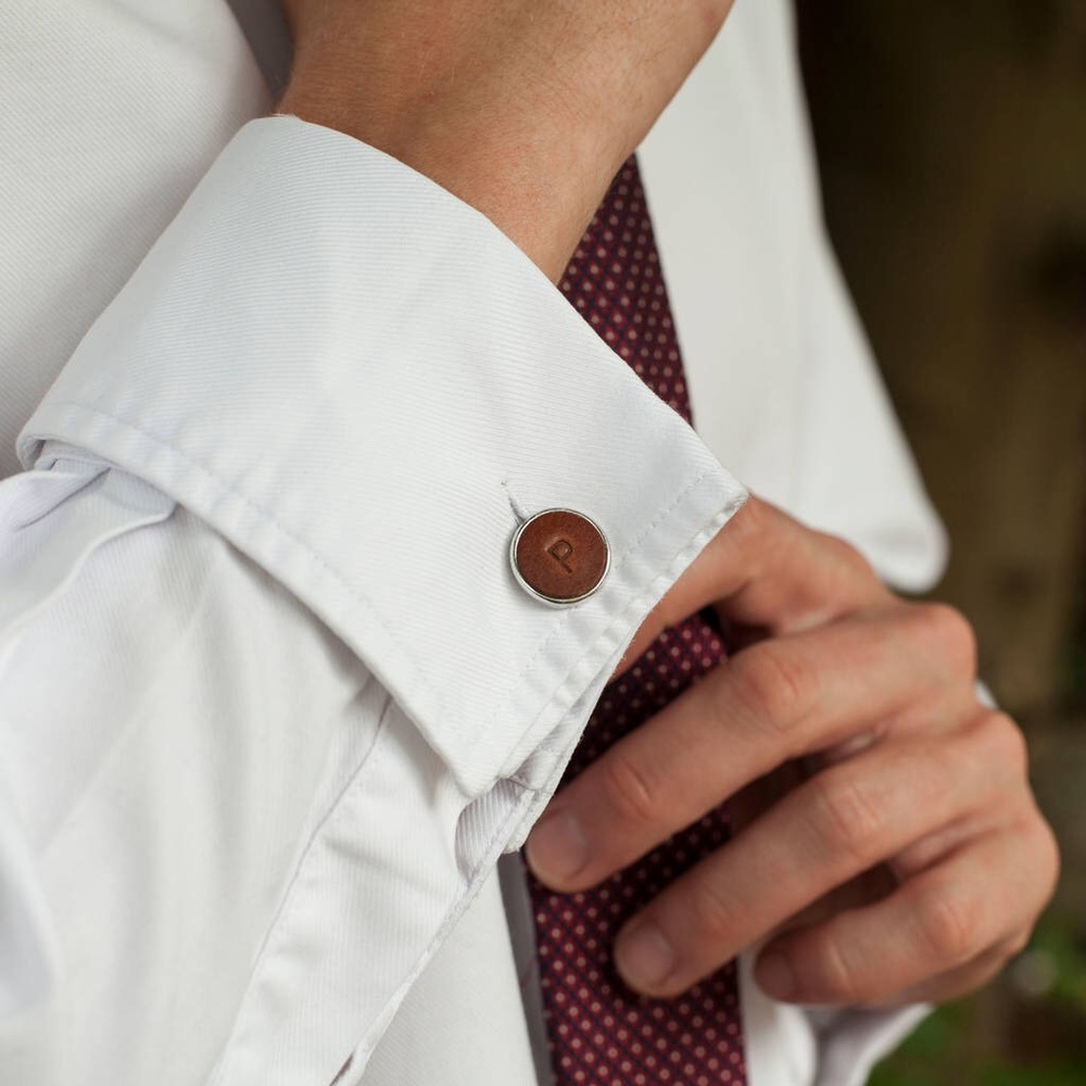 Vintage Unisex Mexican Quartz & Gold Cufflinks - Picture 8 of 8